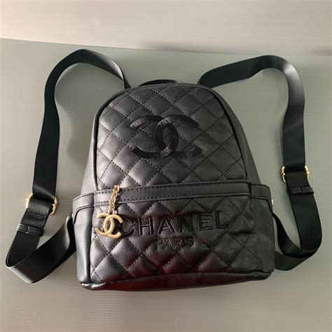 chanel nylon backpack vip gift|chanel 22 backpack.